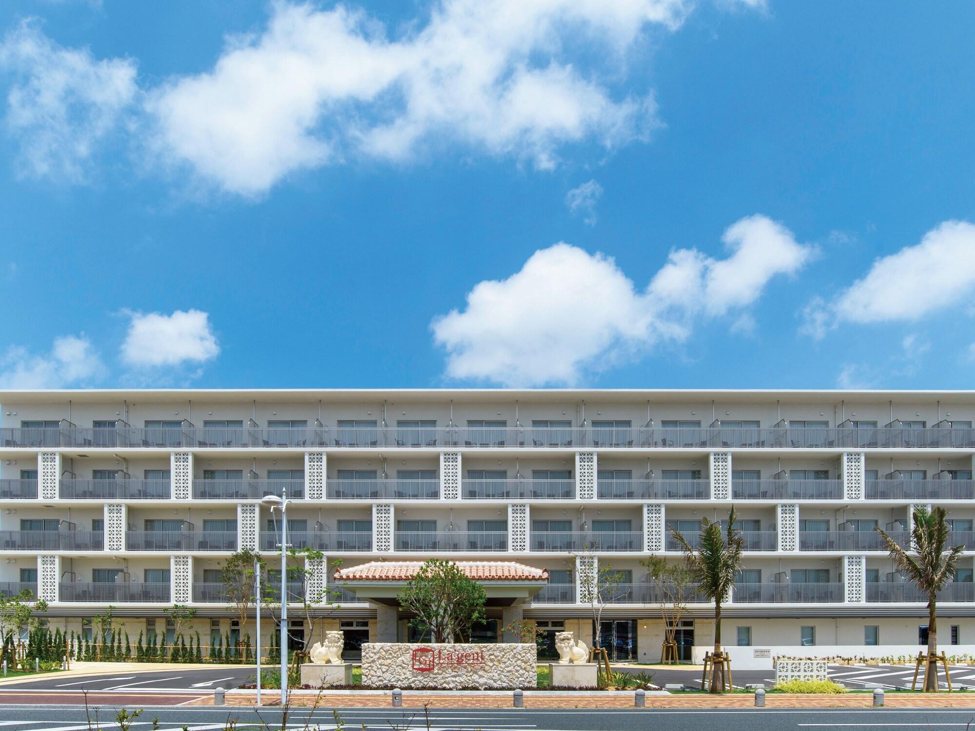 La'Gent Hotel Okinawa Chatan Hotel And Hostel Exterior foto