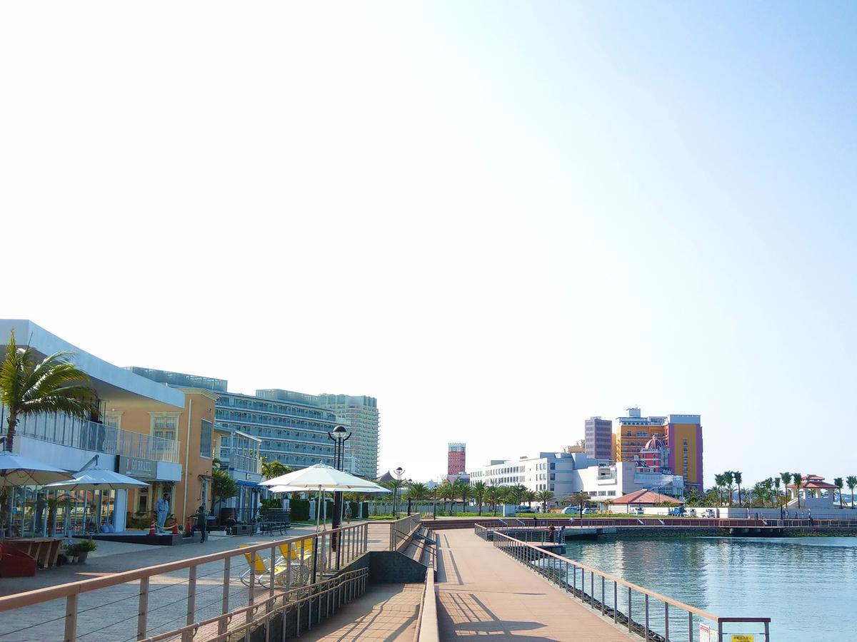 La'Gent Hotel Okinawa Chatan Hotel And Hostel Exterior foto