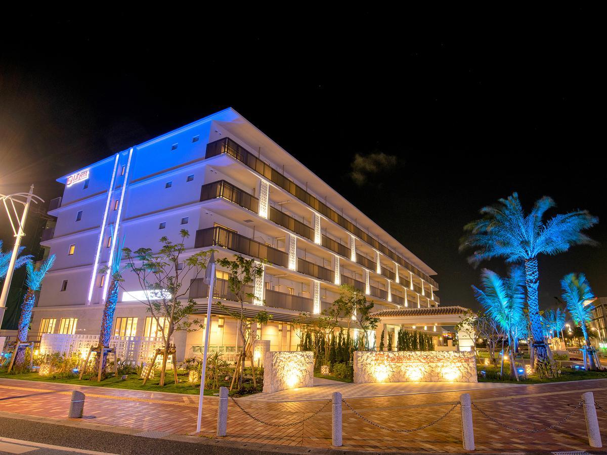 La'Gent Hotel Okinawa Chatan Hotel And Hostel Exterior foto